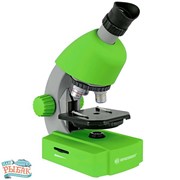 Микроскоп Bresser Junior 40x-640x Green (с адаптером для смартфона) фотография