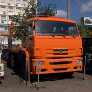 Мусоровоз контейнерный МКС-4501 КАМАЗ-34253 с портальным подъемником фото