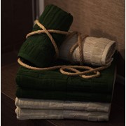 Полотенце махровое жаккардовое “Бамбук“ 50х90, 70х140 фотография