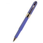 Ручка пластиковая шариковая Monaco, 0,5мм, синие чернила, лиловый фотография