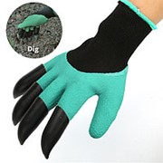 Садовые перчатки с когтями Garden Genie Gloves фото