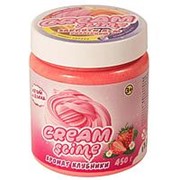 Cream-Slime с ароматом клубники, 450 г (SF05-S)