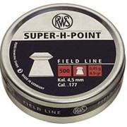 Пульки RWS Super-H-Point 4,5 мм 0,45 г (500 шт./бан.) (50 шт./уп.) фото