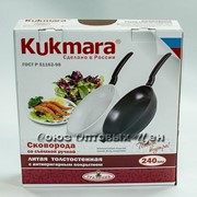Сковорода литая толстостенная Kukmara, 240 мм, с антипригарным покрытием, со съемной ручкой, артикул ...