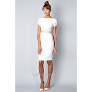 Платье белое классика фото