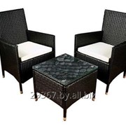 Комплект мебель из искусственного ротанга Furnide столик + 2 кресла 1485 фото