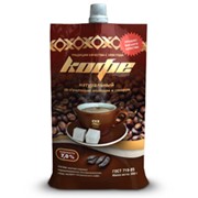 Кофе натуральный со сгущенным молоком и сахаром фото