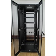 Серверный шкаф напольный 19“ 48U 800х1000 двери перфорация фото