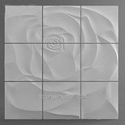 3d панель из гипса Панно (роза) фотография