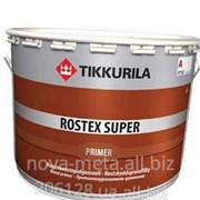 Противокоррозионный грунт серый Rostex Super Tikkurila 1 л. фото