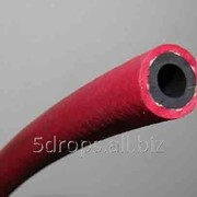 Термостойкий пищевой ПВХ-шланг диаметром 12 мм (красный) фото