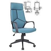 Кресло для руководителя Brabix “Prime EX-515“, ткань, голубое фотография