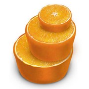 Комплект пуфиков “Апельсин“ фото