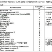 Монтажный комплект Северс М, №70 МАЗ-642508-230 с дв. ЯМЗ-7511, ЯМЗ-238 (Е2) фотография