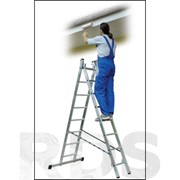 Лестница-стремянка двухсекционная ELKOP VHR T 2*8 HK/TK_VHRT2*8 фото