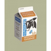 Молоко топленое “Караваево“ 3,2%,т/рекс,450гр. фото