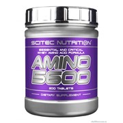 Аминокислоты Scitec Nutrition Amino 5600 200 таблеток фото