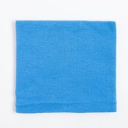 Шарф-снуд детский, цвет голубой, размер 45х21
