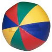 Мяч мягконабивной D50 см.для детей фото
