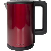Чайник GALAXY GL-0300 нерж. двойная стенка 1,8л. 2кВт. диск. /12/ фото