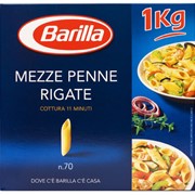 Паста Barilla Mezze Penne Rigate #70, 1 кг - 39 грн.