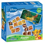 Настольные игры Step Puzzle Домино детское “Король Лев“ Disney 3+ фото