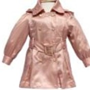 Пальто детское 100 розовый