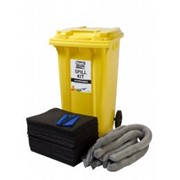 Универсальный аварийный набор 240л Black&White Maintenance Spill kit, абсорбент, набор для ликвидации разливов фото