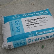 Песок для бассейнов кварцевый фракция 0,4-0,8 мм Германия Quarzwerke фото
