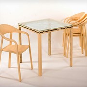 Набор мебели для кафе из искусственного ротанга