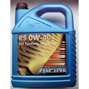 Моторные синтетические масла ALPINE RS 0W-40