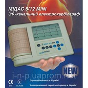 Электрокардиограф МИДАС-6/12MINI 6-канальный портативный фотография