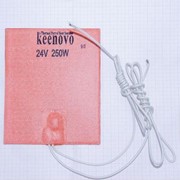 Гибкая нагревающая пластина 24V 400 Вт (152х203) (терм.90) фотография