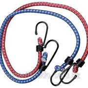 Шнур Зубр крепежный резиновый, со стальными крюками, 60см, 2шт Код:4-40507-060 фото