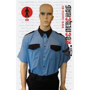 Рубашка охранника с коротким рукавом фото