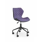 Кресло компьютерное Halmar MATRIX (черно-фиолетовый) фото