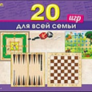 Настольная игра "20 игр для всей семьи", Рыжий кот, ИН-0136