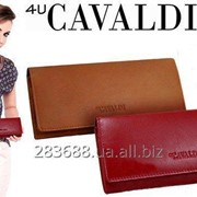 Стильный женский кошелек Натуральная КОЖА бренд CAVALDI фото