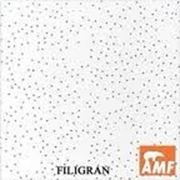Плиты подвесного потолка AMF FILIGRAN 600*600*13мм фотография