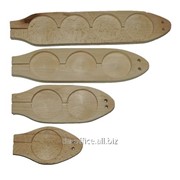 Плашка деревянная на 4 печати фото