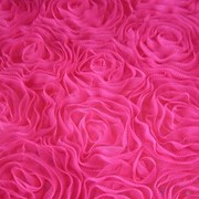 Ткань Сетка с шифоном Розовый фото