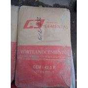 Цемент марки 500 Д-0 без добавок, мешок 25 кг, производство Литва. фотография