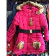 Детское зимнее пальто на девочку 9-12 лет, код товара 151240210