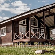 Дом из сухого профилированного бруса 141 м² фото