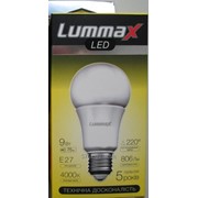 Светодиодная лампа Lummax 9 Вт. T27 фото