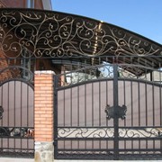 Металлические навесы фото