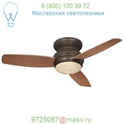 Concept Traditional Outdoor Flush Mount Ceiling Fan F593L-PW Minka Aire Fans, светильник фотография