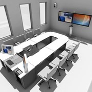 Проектирование и оборудование переговорных комнат  фото