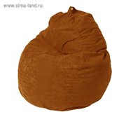 Кресло - мешок «Пятигранный», диаметр 82 см, высота 110 см, цвет оранжевый фотография