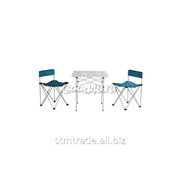 Набор складной мебели: стол и 2 стула ЛК-7101SETS фото